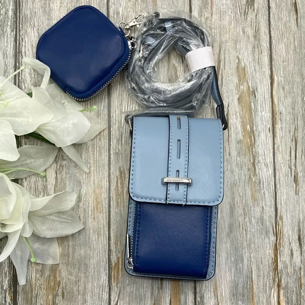Women’s Phone Holder Crossbody Coin Pouch Wallet Bag Purse